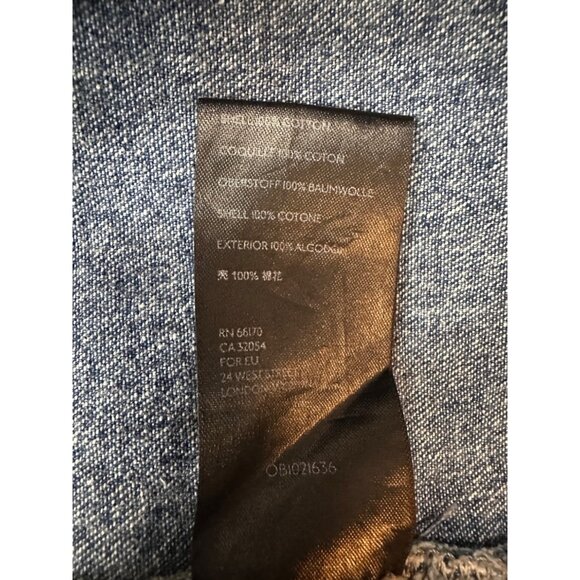 Free People Self Control Denim Mini Dress in Blue 0 - Picture 5 of 9